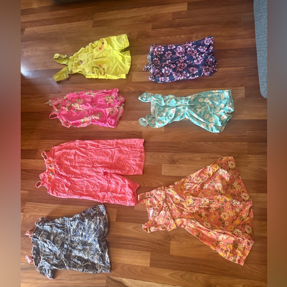 5T girls rompers and jumpsuits